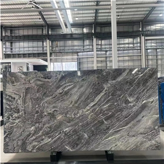 Polished Venice Brown Marble Slabs