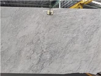 Polished White Carrara Marble Slab Tiles