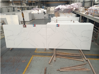 AST 5058 Calacatta Ocean FT Quartz Slabs