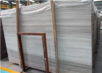 Gray Wood Grain Marble Slabs, Tiles