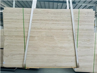 White Travertine Slabs