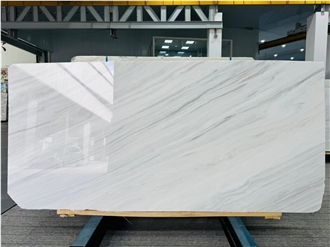 Yanqing Crystal White Marble Slabs