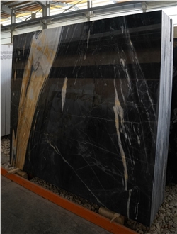 Dark Panda Marble Slabs