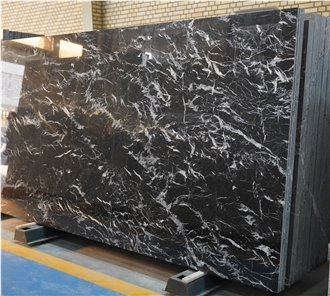 Dark Panda Marble Slabs