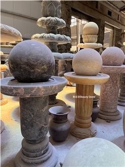 Fortune Ball Natural Granite Floating Ball Fountain