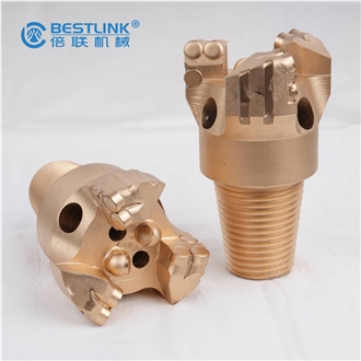 PDC Concave Bits 3-Wing For Coal Mining