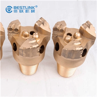 Three Wings PDC Bits Drag Bits For Water Well Drilling