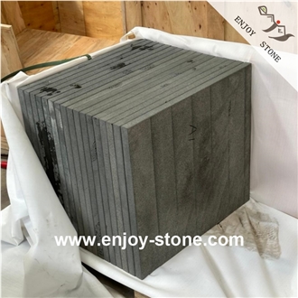 Sawn Catspaws Black Basalt Tiles For Wall/Flooring