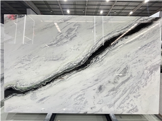 PANDA WHITE Marble Slabs, Marble Tiles