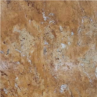Gold Travertine Slab