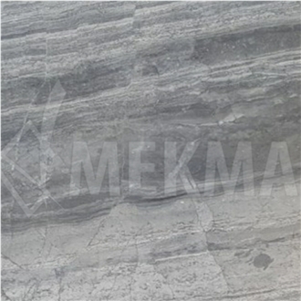 Puffin Grey Vein Cut Marble Slab