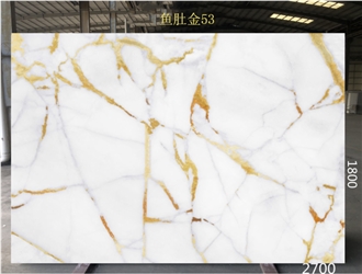 Best Price Calacatta Gold Quartz Artificial Stone Slabs,2700*1800