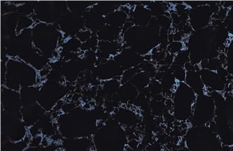 Good Quality Calacatta Blue  Artificial Stone Quartz Slabs