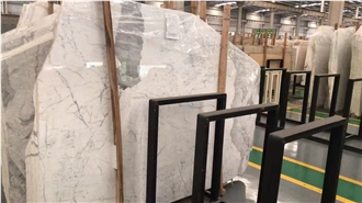Beautiful Hot Sale Statuario Carrara Marble Slabs