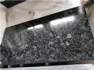 Beautiful Volga Blue Granite Floor Tile For Indoor Deco