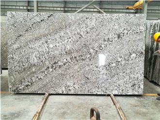 Cheap High-Quality Classic White Sesame Granite Slabs