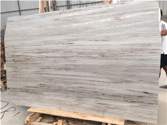 Elegant Crystal Wood Grain Marble Slabs, Floor Tiles, Indoor Deco