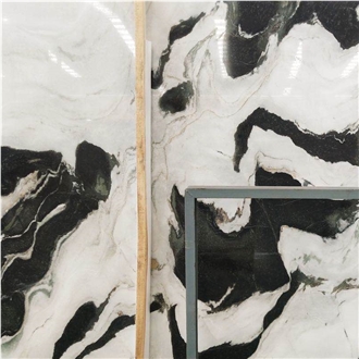 HOT SALE Chinese Panda White Natural Marble Tiles& Slabs