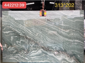 Hot Sale Luxuary Maestro Green Quartzite Slabs Tiles