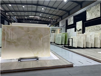 Hot Sale Natural White Onyx Slabs And Tile