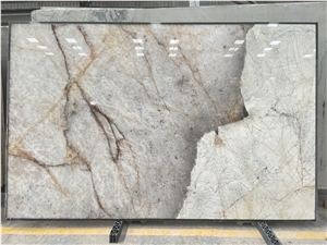 Pandora White Granite Slabs & Tiles On Stock
