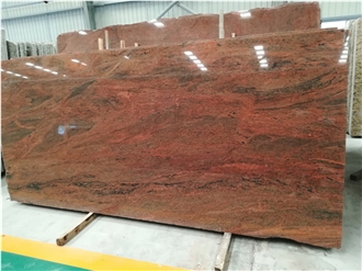 Quality-Ensured Cheap Multicolor Red Granite Slabs
