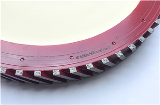Milling Wheel Teflon 14" Granite 40Mm Silent Core