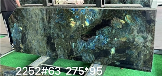 Good Quality Blue Emerald Granite Slab Slabs