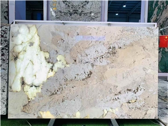 New Polished Pandora White Granite Slabs