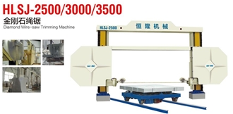 Single Diamond Wire Saw CNC Cutting Machine For Block Cutting, Dressing, Profiling