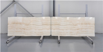 Ivory White Onyx Slabs