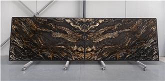 Magma Black Granite Slabs 2 Cm