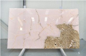 Natural Pink Onyx 2 Cm Slabs