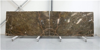Rainforest Green Marble Slabs