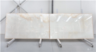 White Onyx Slabs, 2 Cm