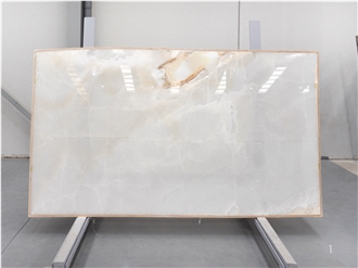 White Onyx Slabs, 2 Cm