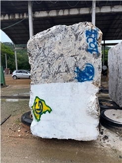 White Delicatus Granite Blocks