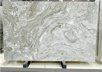 Calacata Avalanche White Marble Slab Tiles