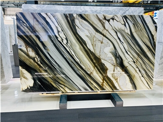 Polished Calacatta Oyster Marble Slabs