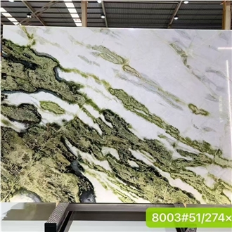 Tiffany Jade Green Marble Slabs, Wall Tiles