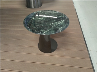 Indian Prada Green Marble Coffee Table Top