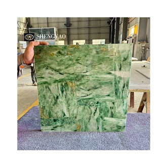 Natural Green Jade Gemstone Semiprecious Stone Slabs