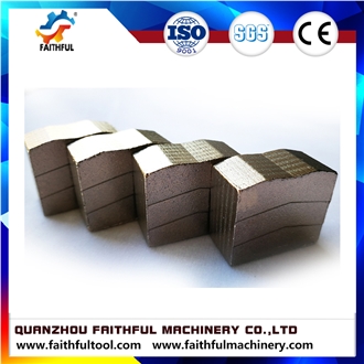 Diamond  Segments For Single Blade  7.0/6.4 12/15/20