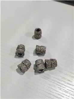 Vacuum Brazed Wire Saw Beads (Double Layers)