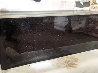 Black Galaxy Granite Slabs India Premium Quality