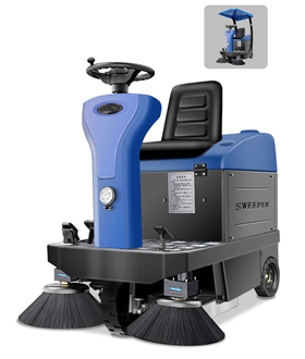 DJ1300F SWEEPER DRIVING Floor Cleaning Machine