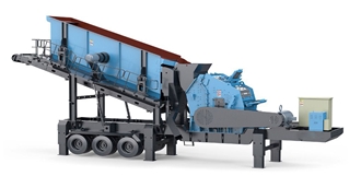 PP Series Portable Lmpact Crushing Plant (Secondary)