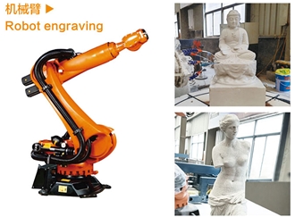 Robot Engraving - Stone Carving Robotic Machine