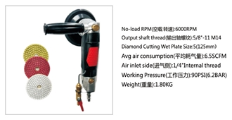 WS-185 AIR WATER GRINDER