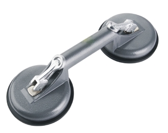 GLASS SUCTION CUP-TWO CUPS GREY(ALLOY SWITCH)